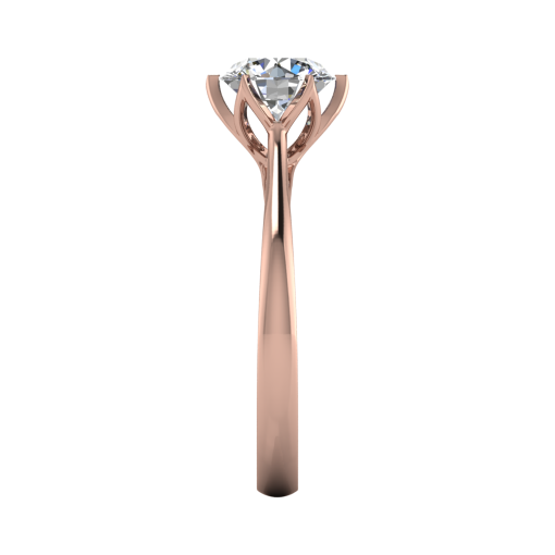 lotus rose-side_view