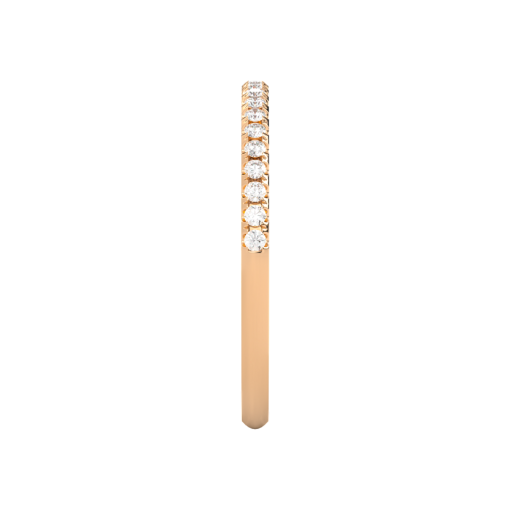 french pave eternity band rose-side_view