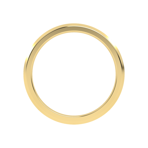 beveled edge yellow-top_view