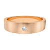 satin diamond rose-front_view